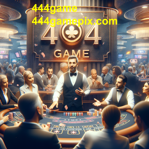 Descubra a Experiência de Jogos Ao Vivo no 444game